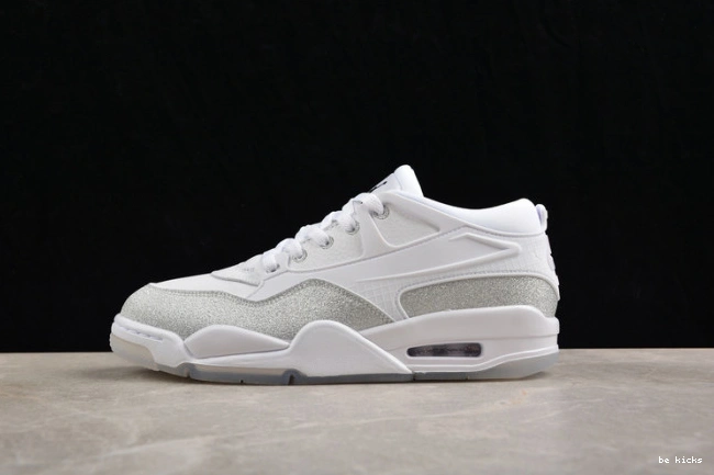 white metallic jordan silver 4 rm wmns hq3441-111 air 0511